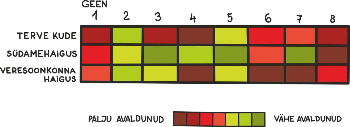 Matemaatika uurib geene