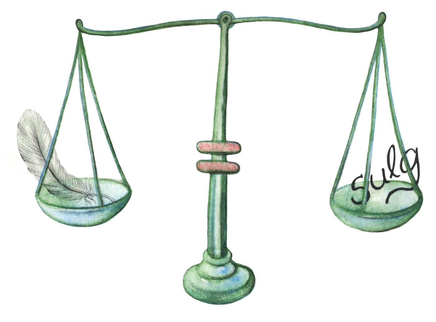 Kas sulg on sama raske kui sulg?