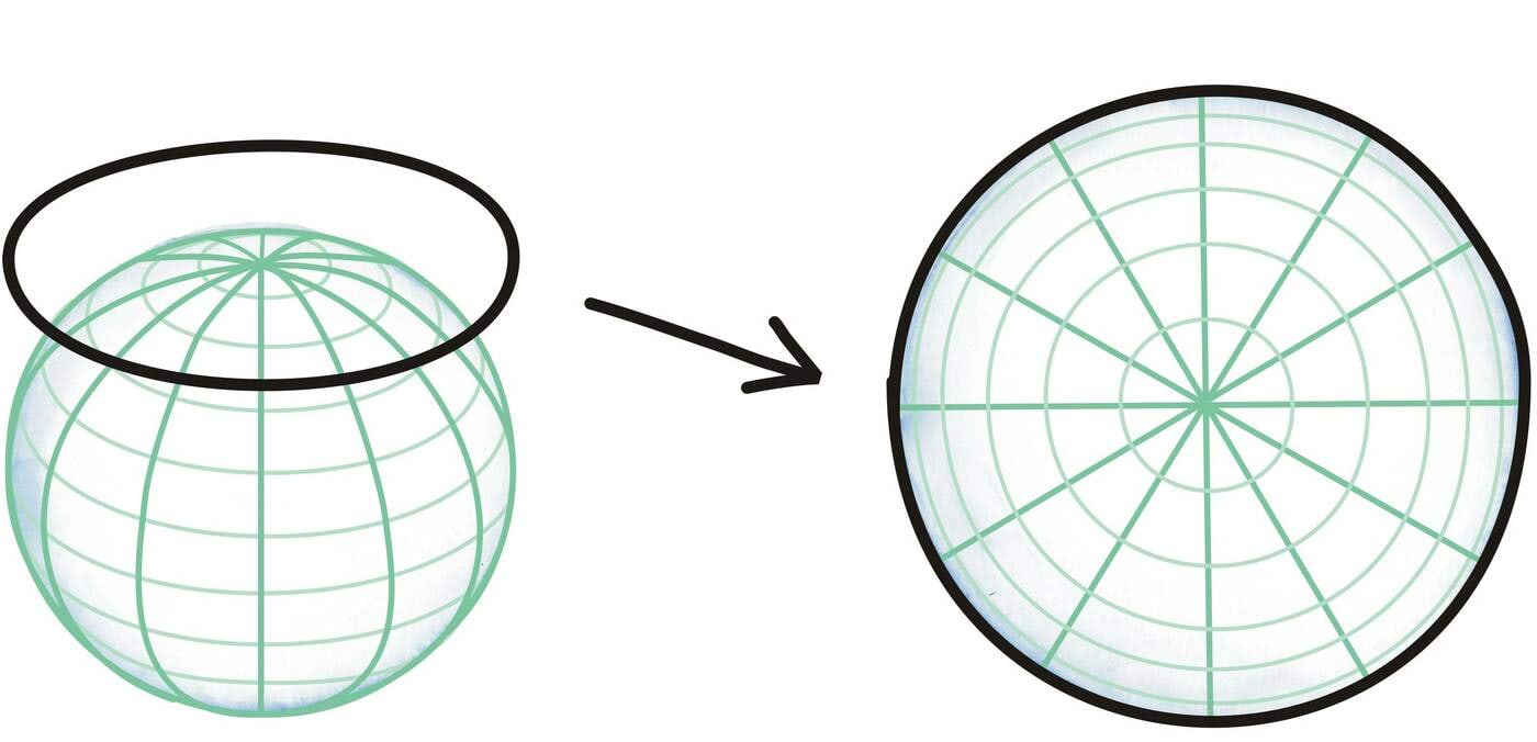 Teeb Maast tema projektsiooni<br>