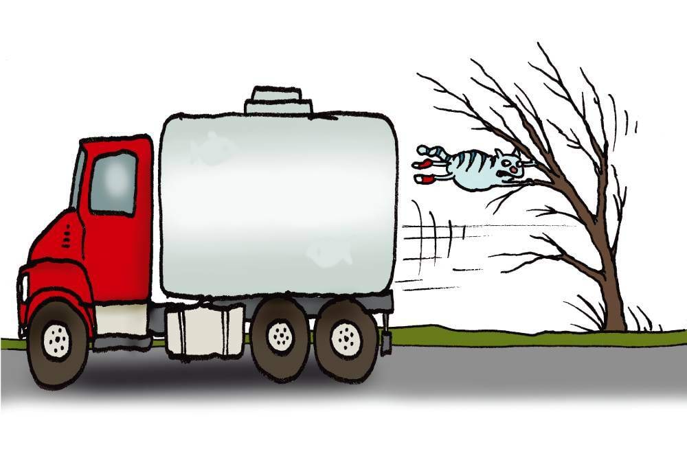 Õhu sisehõõrde illustreerimine