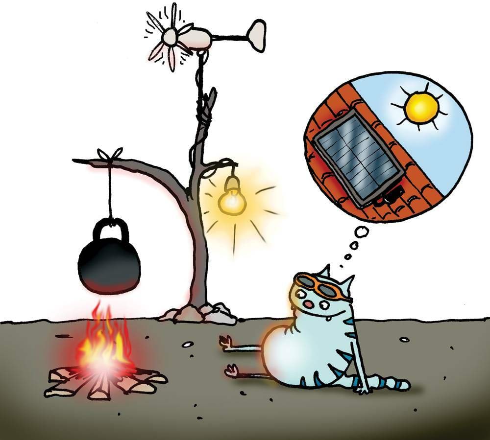 Energiat on erinevat liiki