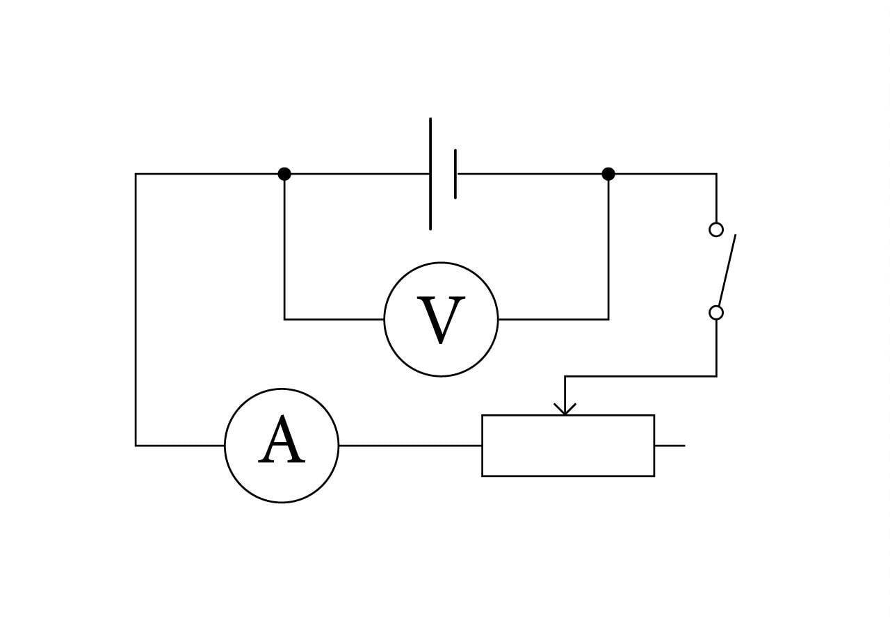 Klemmpinge mõõtmise vooluringi skeem