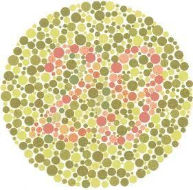 Test värvipimeduse kontrollimiseks