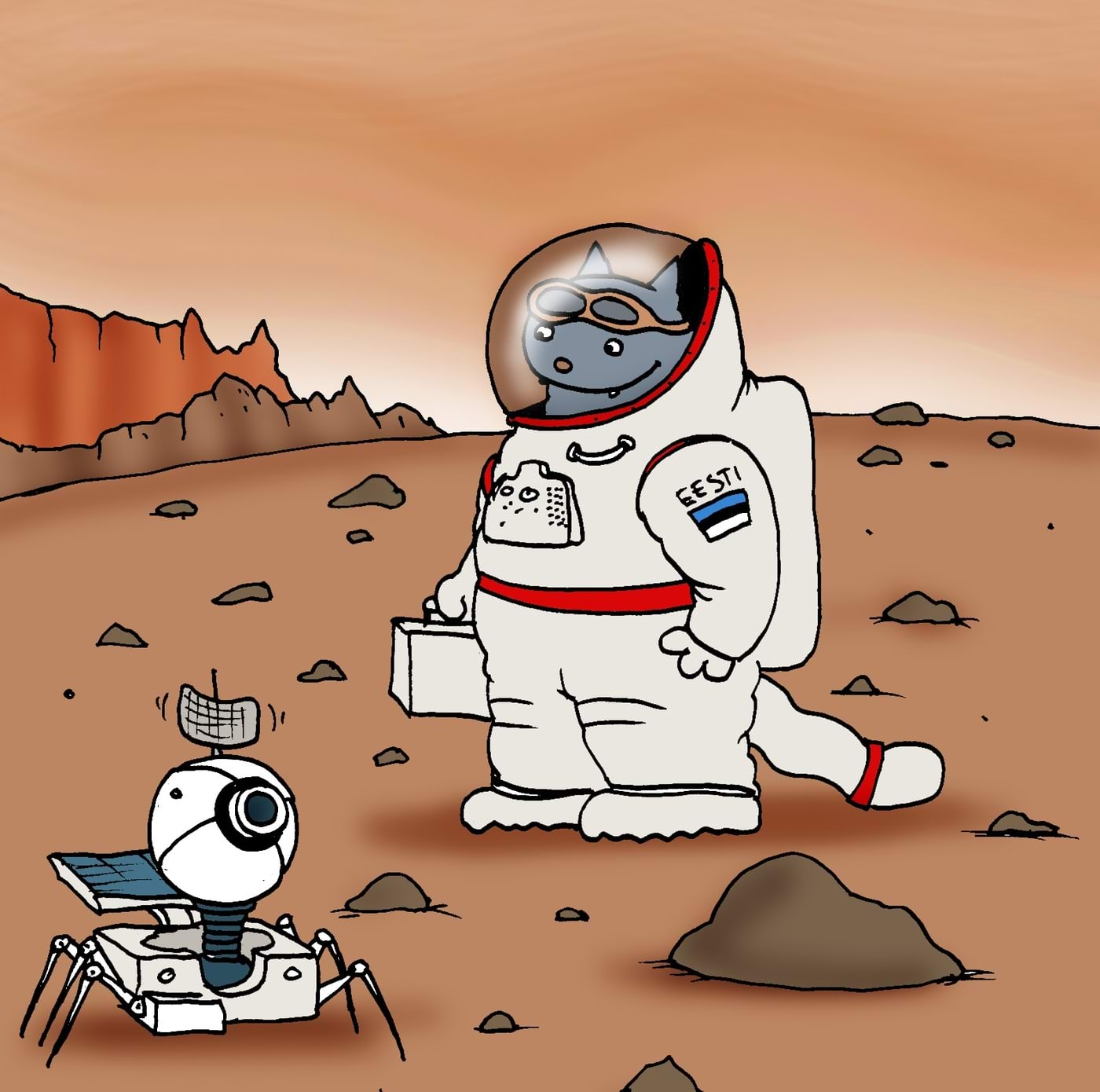 Kass kaugel planeedil<br>