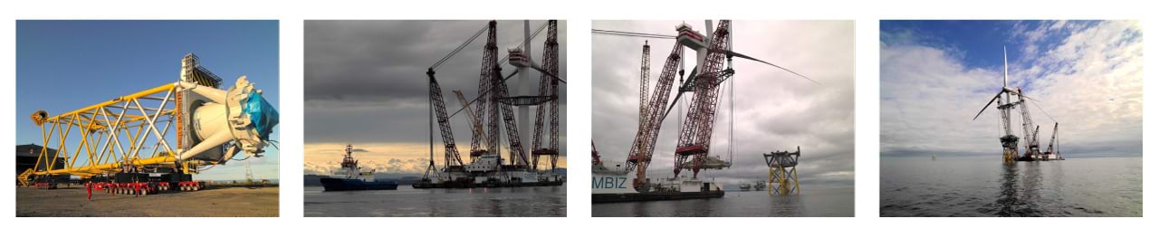 Beatrice avamere tuulepargi ehitamine