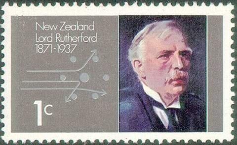 Ernest Rutherford postmargil