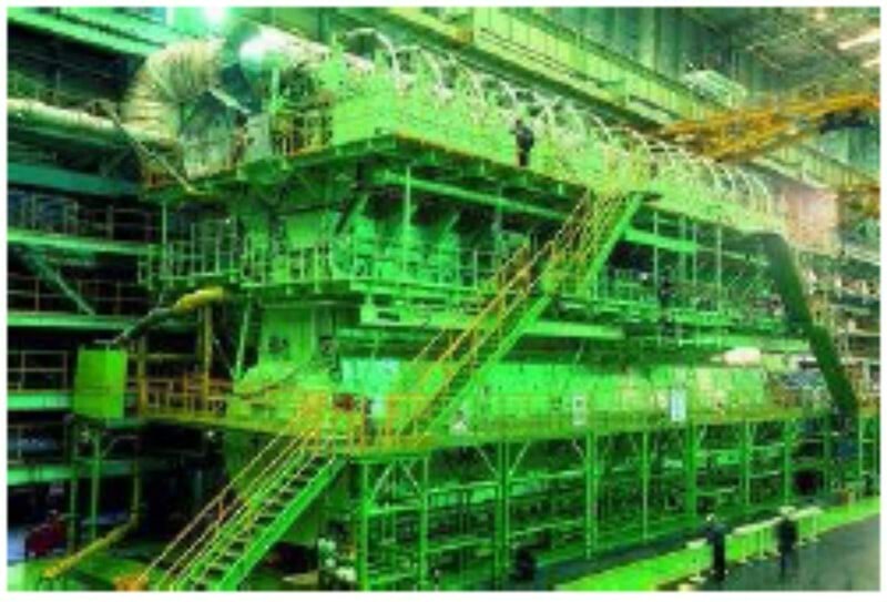 Wartsila-Sulzer RTA96-C $14$-silindriline kahetaktiline diiselmootor