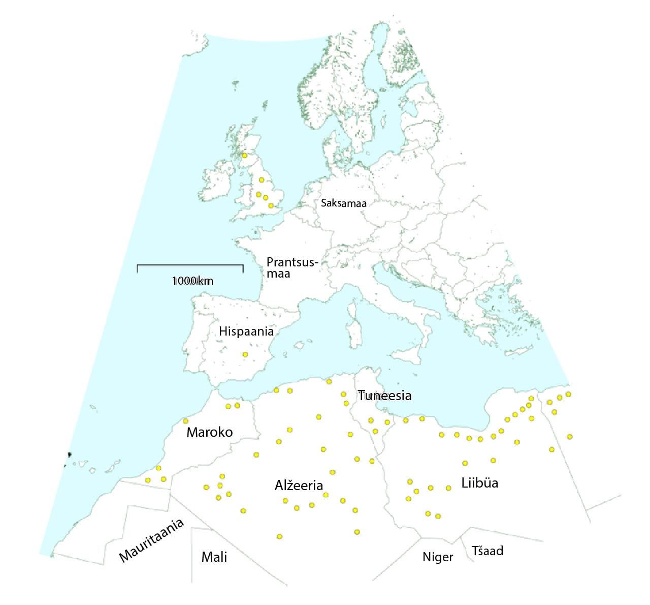 . $65$ sellist ala toodaks $1$ miljardi inimese jaoks igaühele $16\, \mathrm{kWh}$ energiat päevas