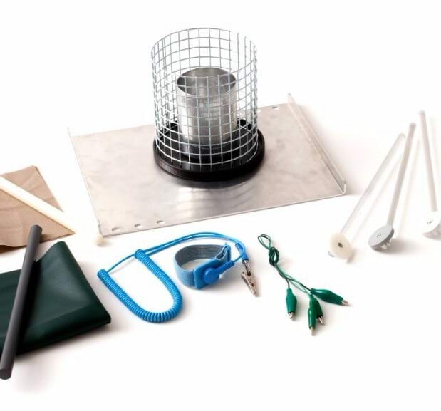 Vernier elektrostaatika katsekomplekt