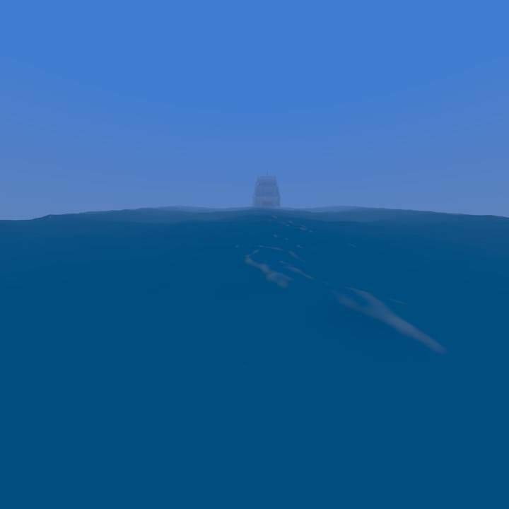 Purjekas kerkib horisondile