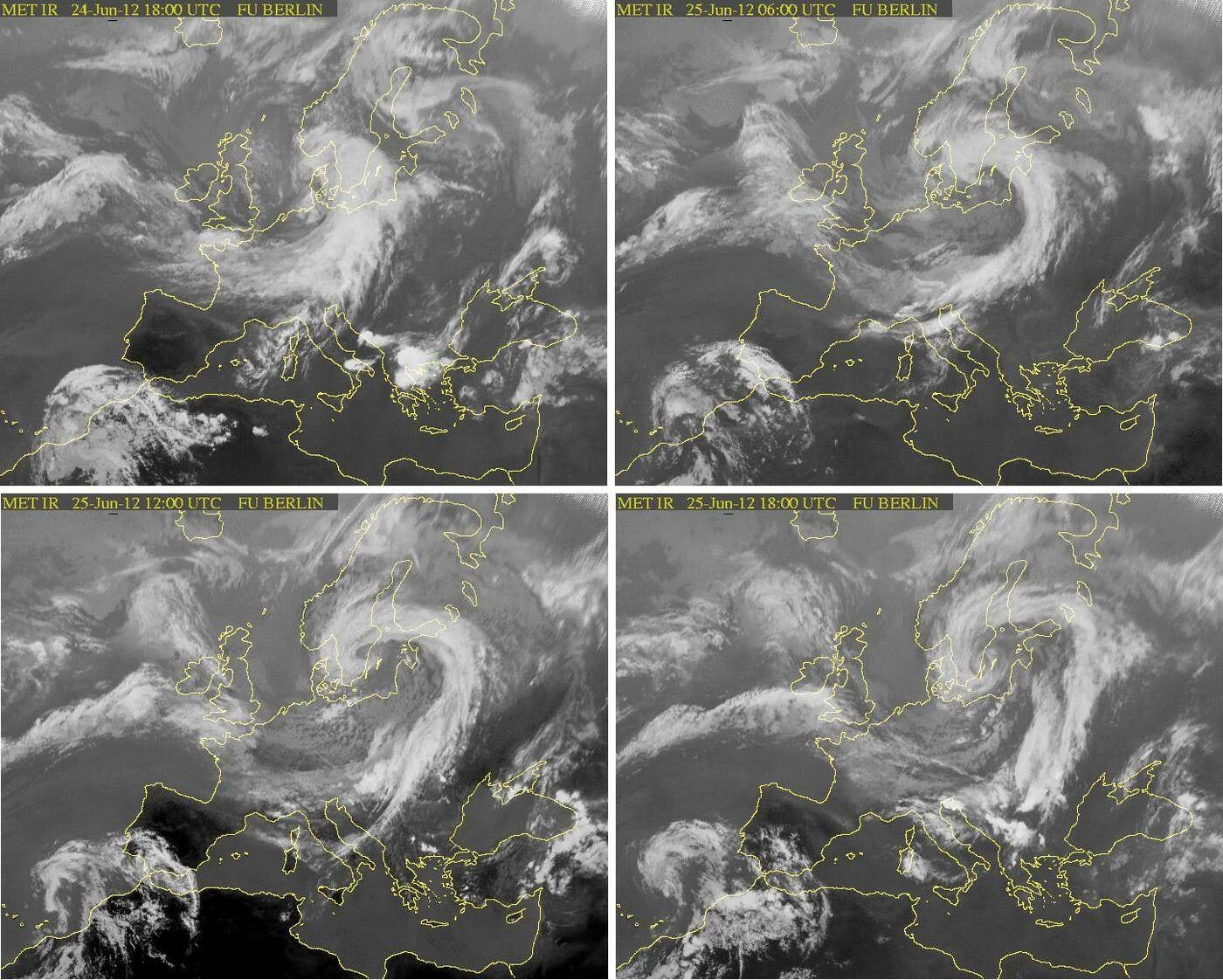 Ilma saabumine satelliidipiltidel