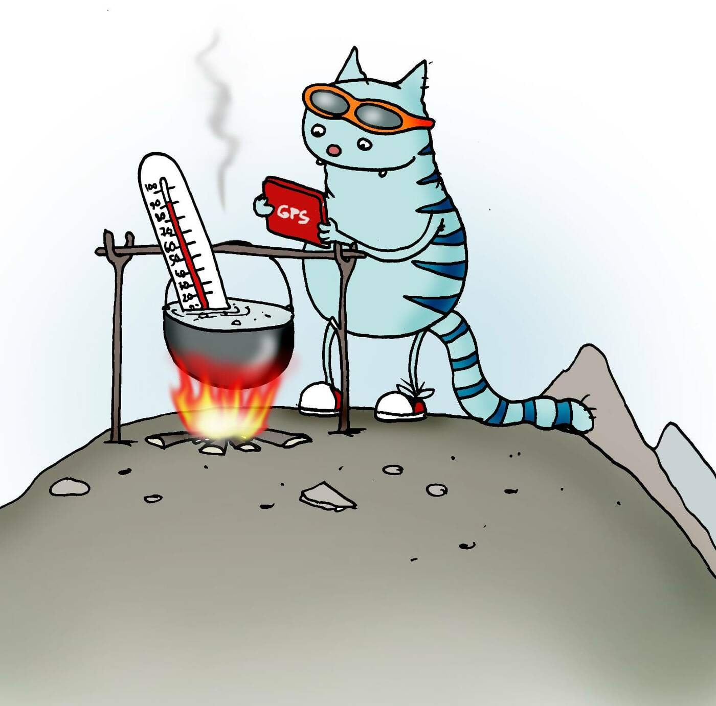 Kass mõõdab keemistemperatuuri