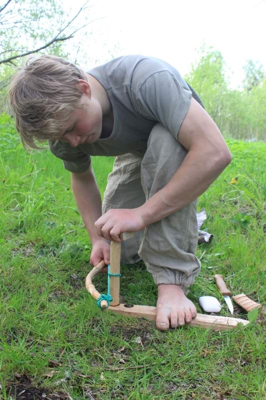 Tule tegemine hõõrdumisel tekkinud soojusega