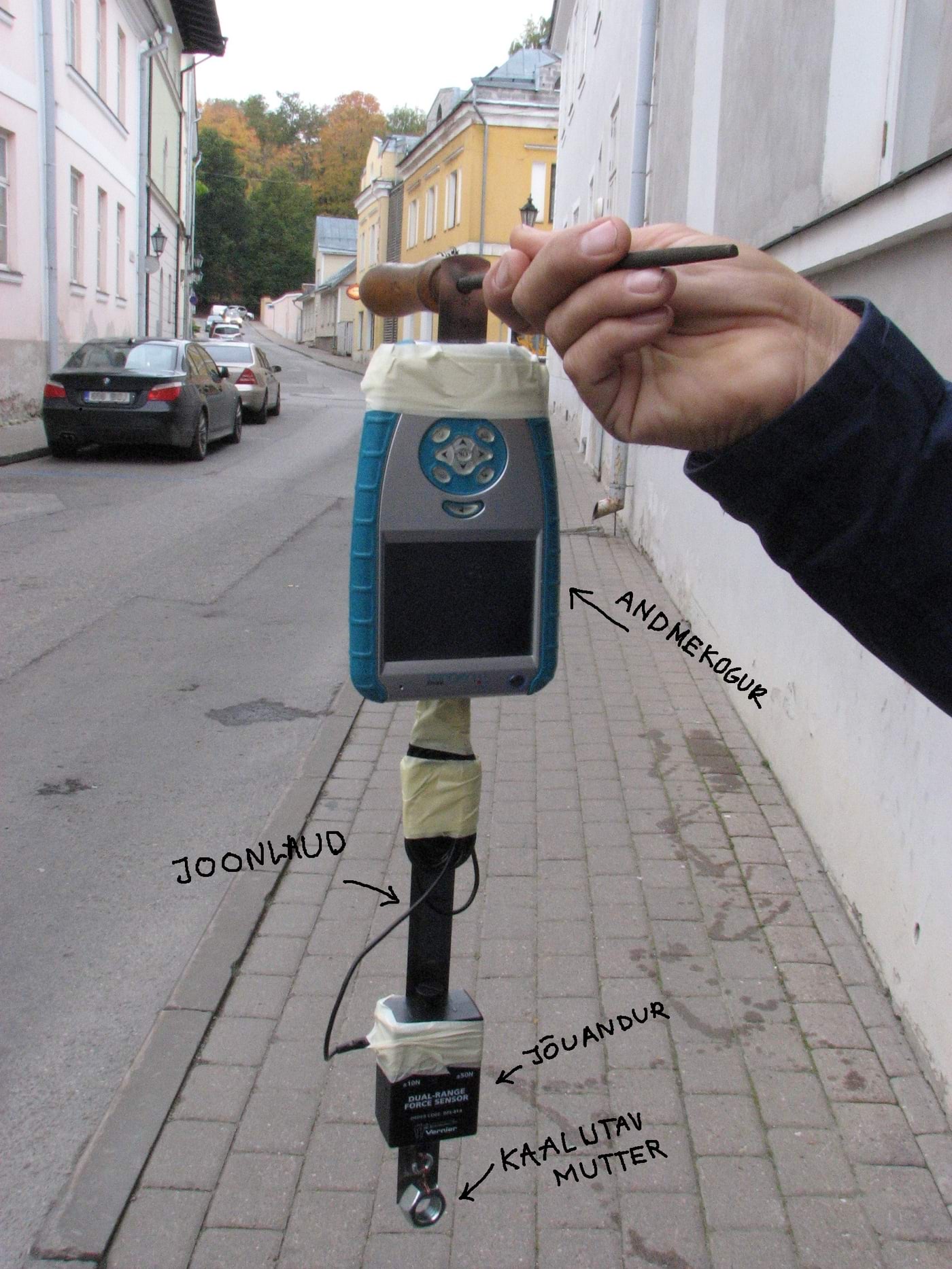 Mutri massi määramine: seade