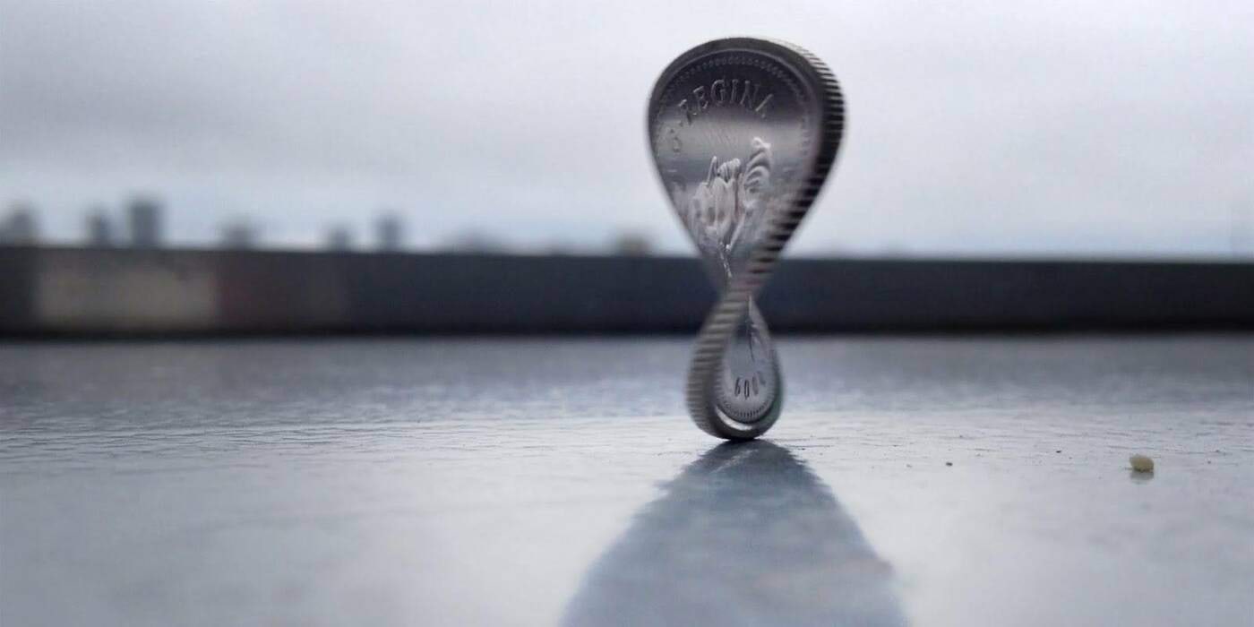 Pöörlev münt digikaameras